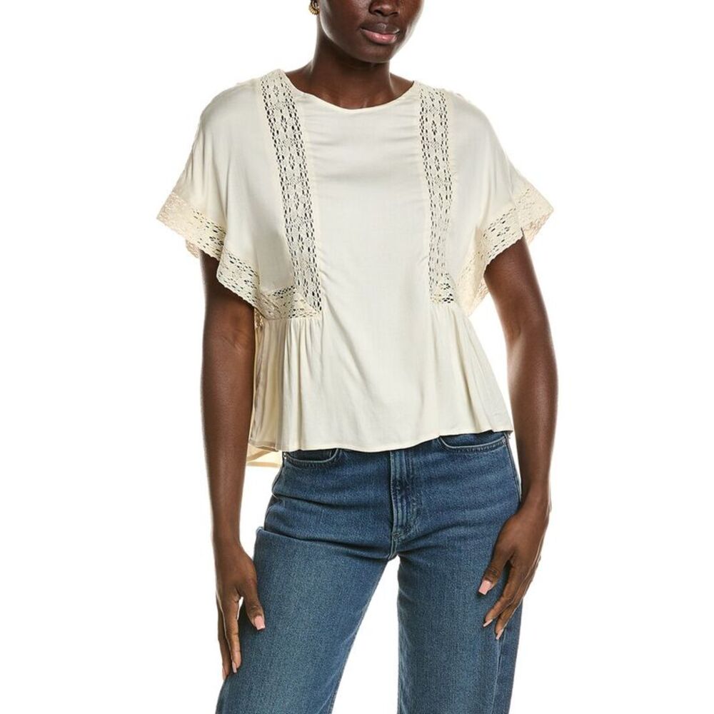Chaser Womens  Petal Top, White